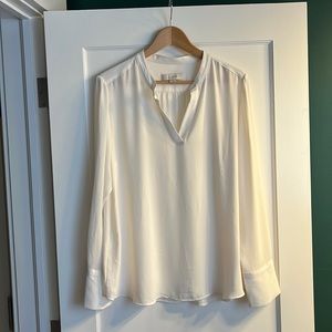 Loft cream colored blouse